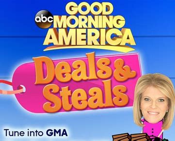 Good morning america deals and - By GMA Team. July 21, 2021, 2:03 am. Tory Johnson has exclusive Deals and Steals for "GMA3" viewers, all with free shipping! Right now, you can score exclusive savings on self care products like Perricone MD skin care, Guru Nanda essential oils, Martex towels and more. The deals start at just $12.50 and are all at least 50% off.